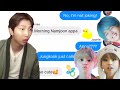 BTS Texts- ThE mAkNaEs WeRe TuRnEd InTo cHiLdReN??