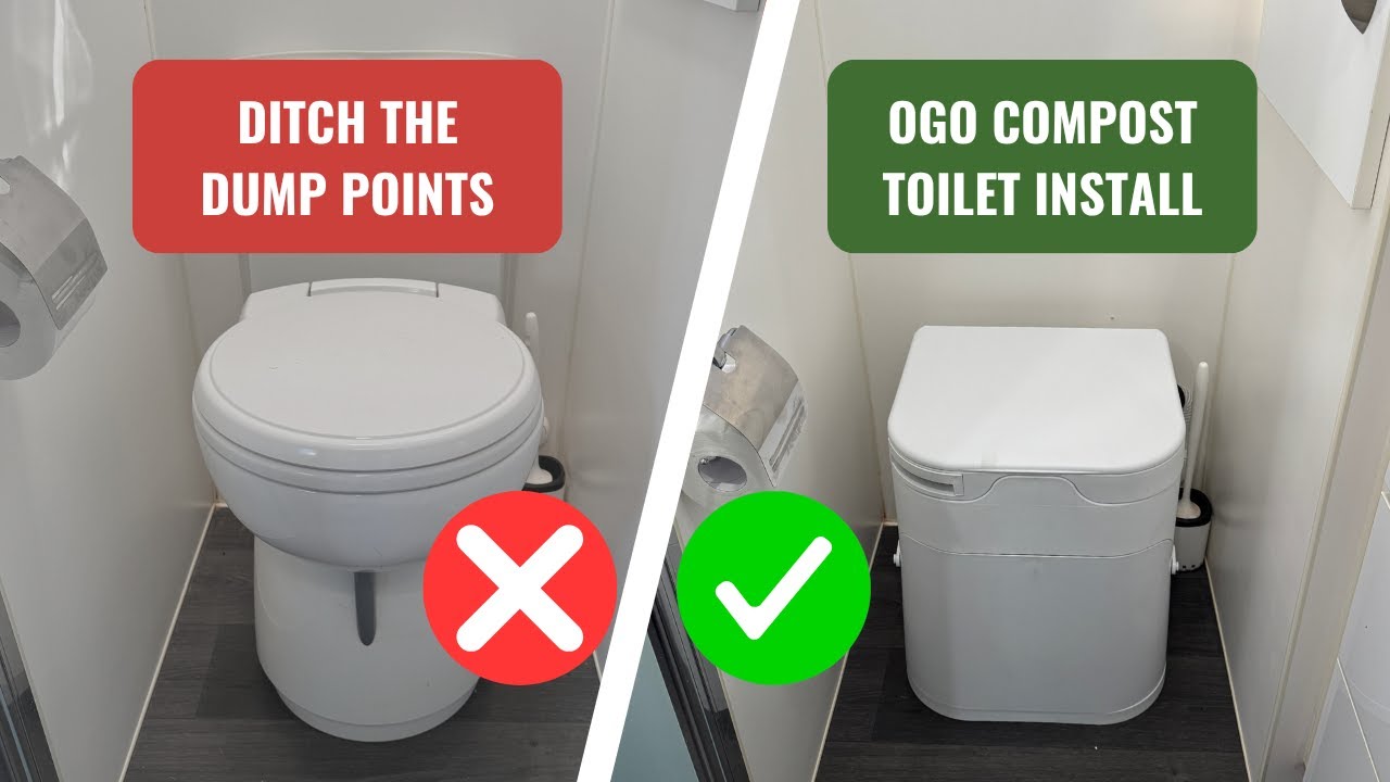 DIY Compost Toilet Upgrade for Our Caravan | No More Dump Points! OGO iInstall