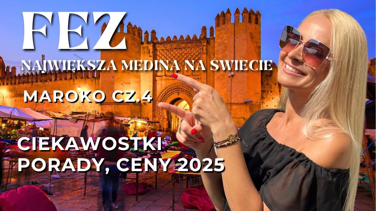 Fez🇲🇦 Najstarszy uniwersytet oraz jak zarobić na gołębich odchodach 🇲🇦 Maroko 2025 🇲🇦 część 4