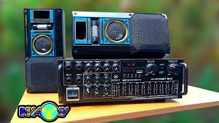 TES POWER AMPLIFIERE KERNDY AV326BT MAX PAKAI SPEAKER 4IN HARG 400 RIBUAN