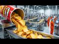 Pringles. How It's Made In Kellogg’s Factory. The Complete Manufacturing Process