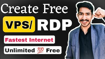 How to Create Free RDP in 2025 | Lifetime Free VPS/RDP Trick | 100% Working Method | Free RDP