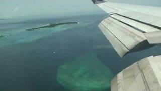 Посадка на Мальдивы