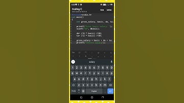 #SHORTS2021 #Cprogram C program to Calculate gross salary of a person