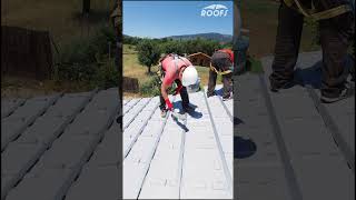 Aislamiento de Cubierta de CASA PASIVA con estándar #passivhaus
