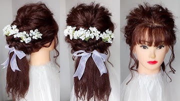 Tóc cô dâu đẹp P35 - tóc bới, tóc tết, tóc xõa, tóc dợn sóng, tóc lệch vai...