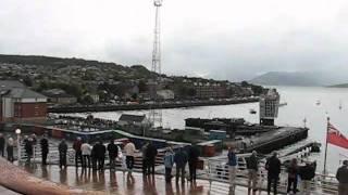 Capt. Ian McNaught's Speech Prior to Departing Greenock 20 Sep 2007
