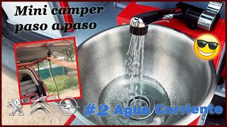 Camperizar furgoneta. Agua CORRIENTE  | Rifter, Berlingo, Furgonetas PSA