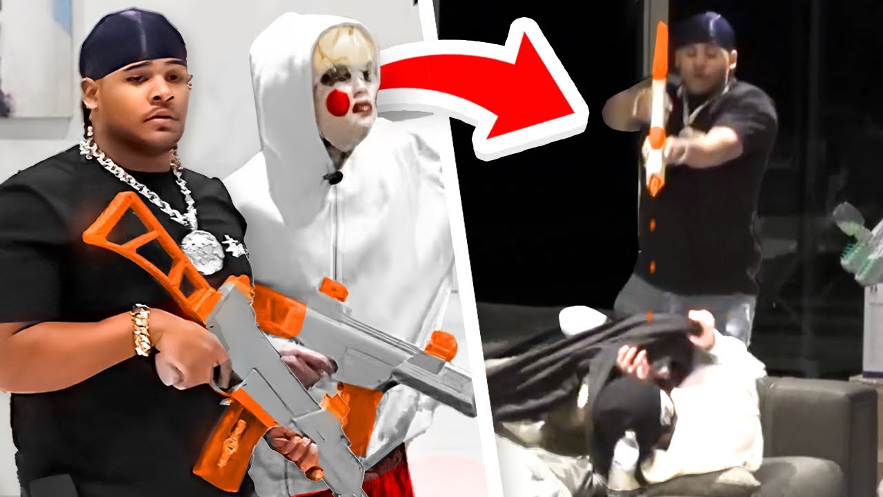 Fanum Starts WAR In Kai Cenat New House.. - YouTube