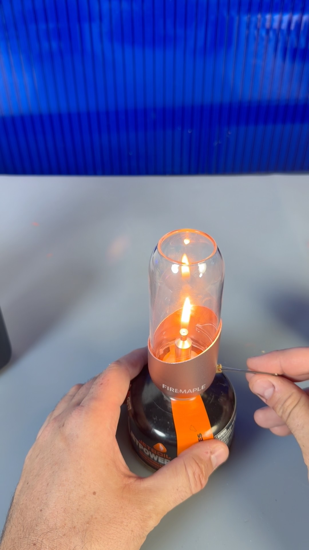 Mini Gas Lantern #gadgets - YouTube