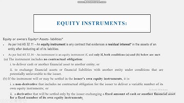 Ind AS 32,107,109.class 3, 3rd sem m.com mangalore university ( Finance only) By Deepak K V