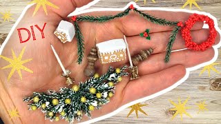 EASY miniature Christmas Decor made from weird stuff 🎄 by Queen City Minis 19,729 views 4 months ago 12 minutes, 1 second