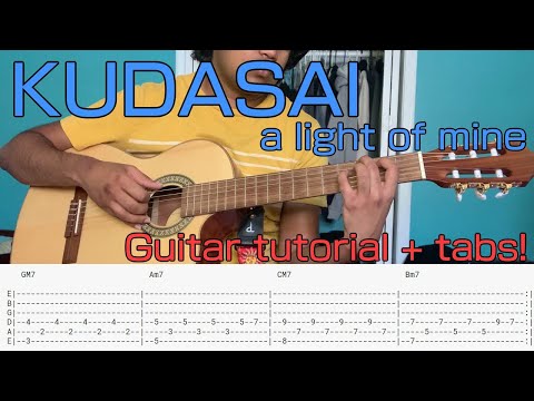 【FREE TAB】kudasai - a light of mine guitar Tutorial + Tabs
