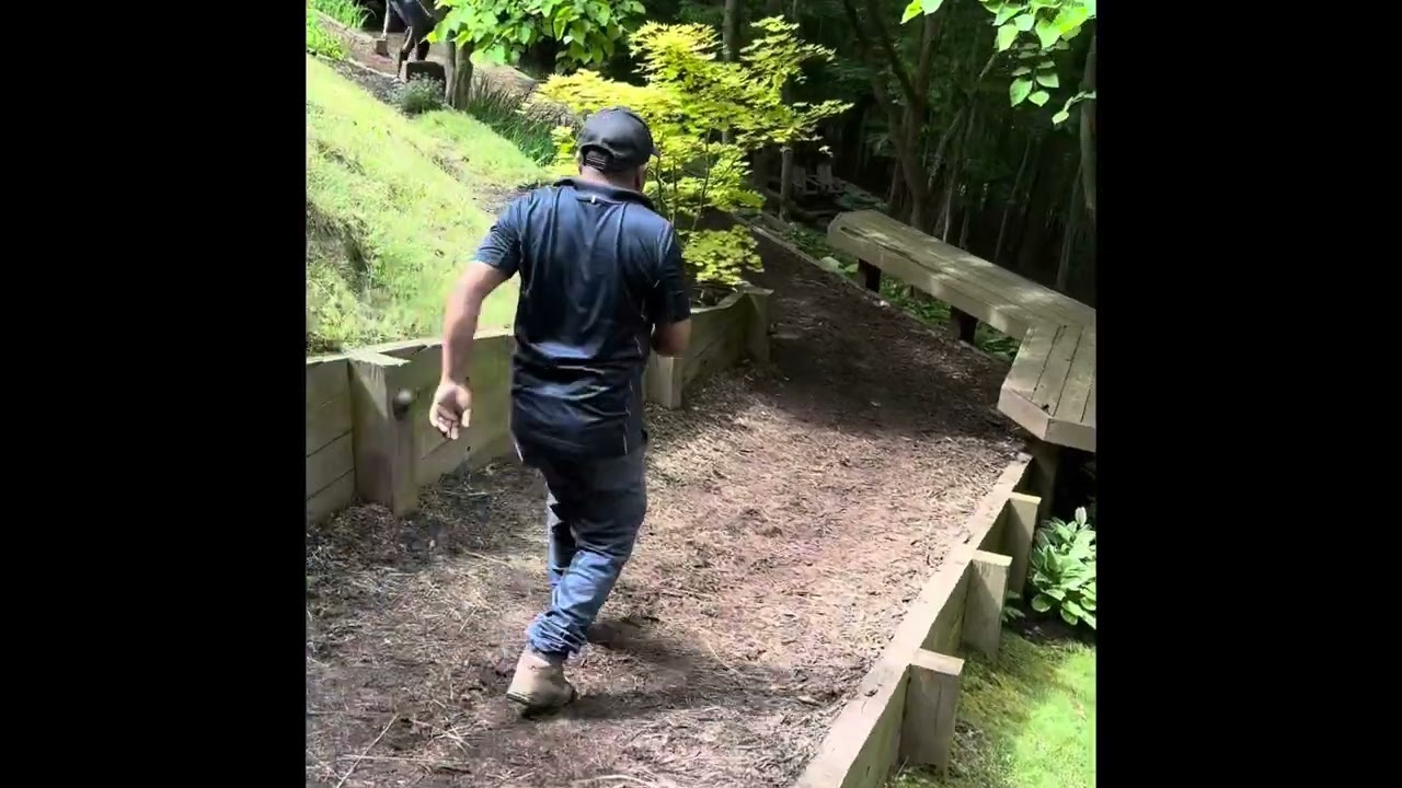 Moving 40 tons of rock by hand