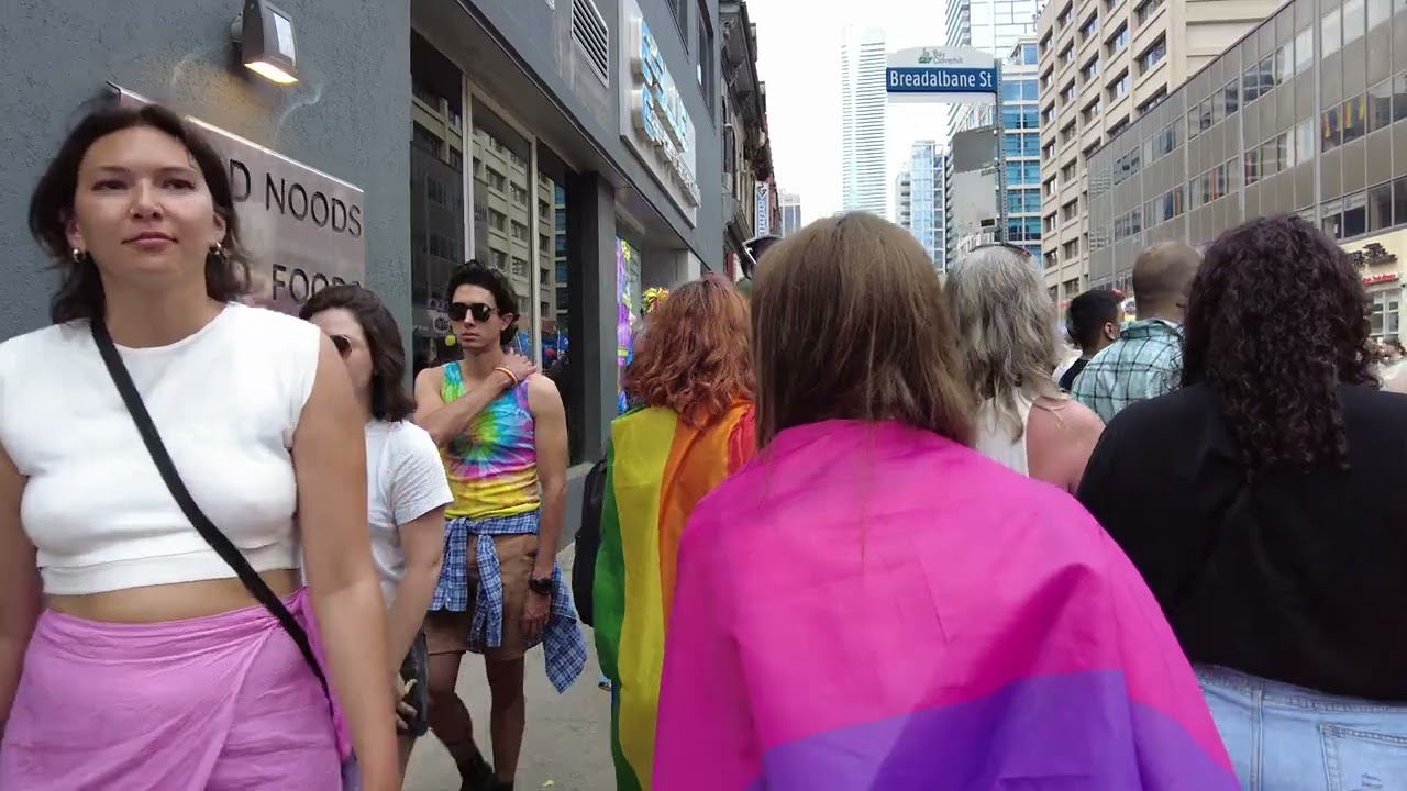 4k TORONTO CANADA Pride parade 2022