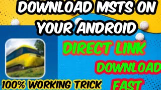 How To Download Trainz Simulator on your Android || 100% Working || MSTS Like game || Prime Gamestar screenshot 4
