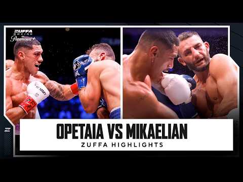 9TH-ROUND TKO 👀 | Jai Opetaia vs. Noel Mikaelian | Zuffa Mini Fight Highlights