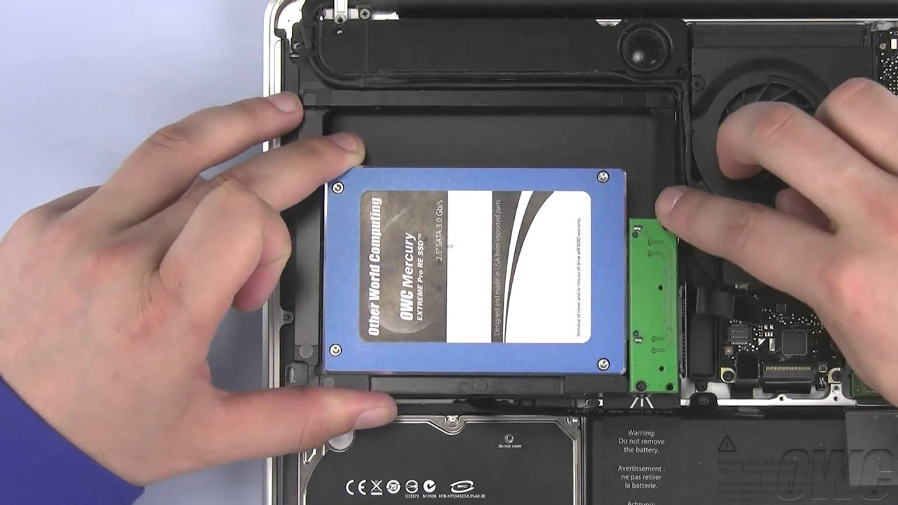 13-inch MacBook Data Doubler 2nd Hard Drive/SSD Video - YouTube