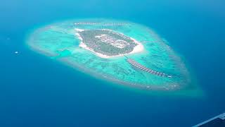 Malediven Abflug Wasserflugzeug, Maldives Departure Waterplane Robinson Club Noonu