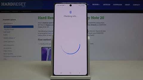 How to Activate Google Backup in SAMSUNG Galaxy Note 20 - Allow Backup Data