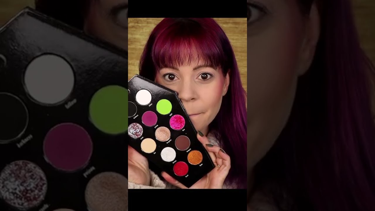 Alternative smokey eye tutorial using the Tragedy palette from Reza lashes