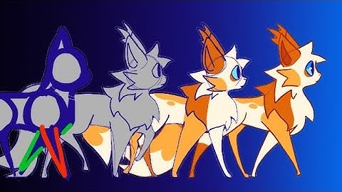 cat walk cycle test animation