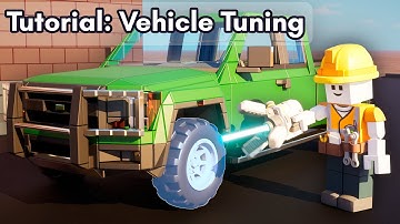 Take your Brickadia cars to the next level! - Vehicle Tuning Tutorial