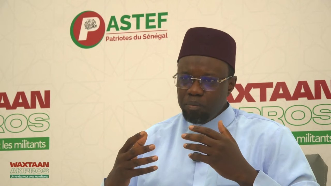 Urgent : déclaration de ousmane sonko waxtaan ak pros