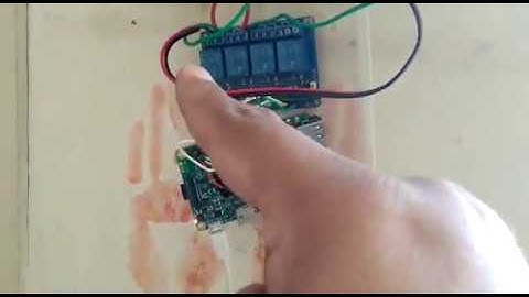 IoT - Remote control ON/OFF Light/Fan using RaspberryPi and RaspController.
