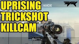 First Killcam on Uprising DLC map pack | Black ops 2 trickshot killcam