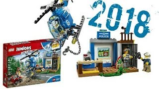 Lego News Lego Juniors City 2018 Winter Sets, Mountain Police Chase, Set 10751, Official Images