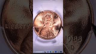 AUCTION NEWS - $9,300 Confirmed Sale 1988 Lincoln Memorial Cent - ONLY 2 KNOWN!