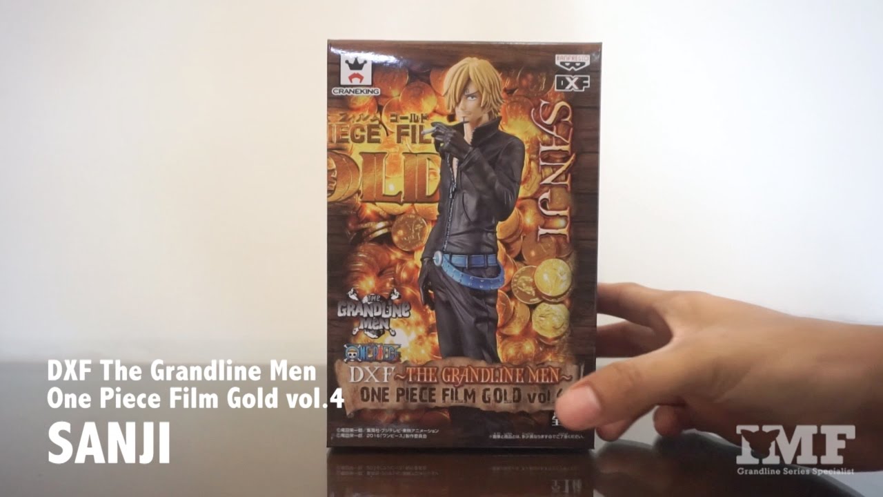 Sanji Film Gold Banpresto  One Piece Sanji Film Gold Banpresto