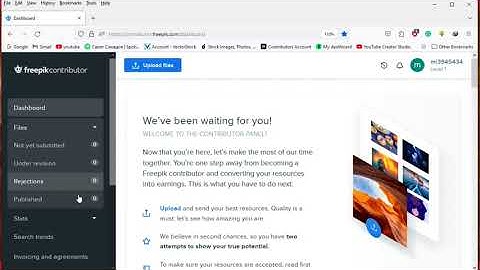 How to create freepik contributor account| Designbyik
