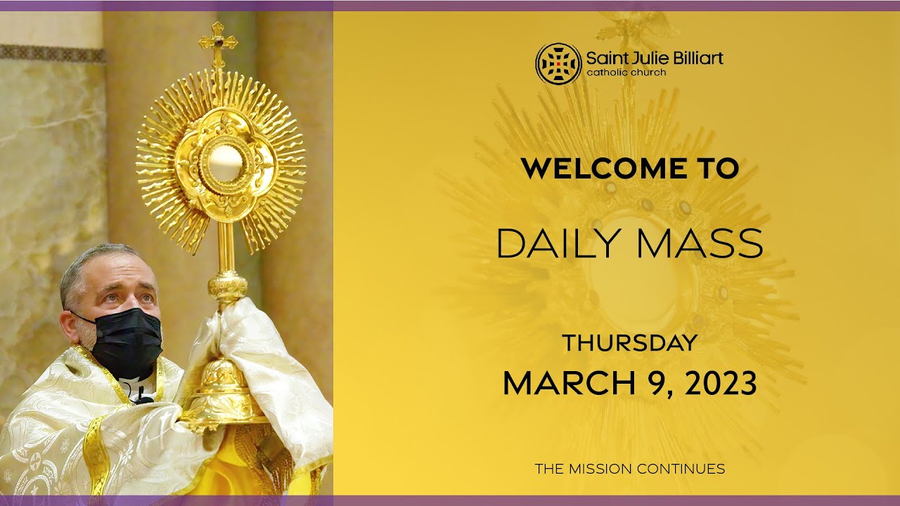 Daily Mass, March 9, 2023 YouTube