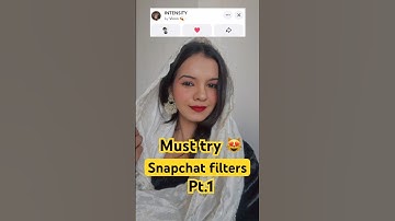 Snapchat filters You must Try🎀✨ pt.1 #ytshorts #instagram #whatsappstatus #trending #viralvideo #srk