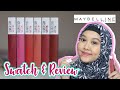 6 Warna Favorit Maybelline Super Stay Matte Ink