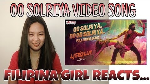 Oo Solriya (Tamil) Full Video Song Reaction |Pushpa | Allu Arjun, Rashmika |DSP | Sukumar | Andrea