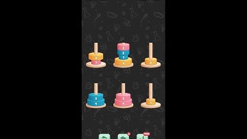 tower of Hanoi sort level 25 || games solution || popular games || puzzle games