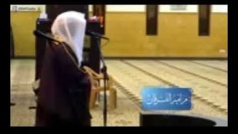 ما تيسر من سورة السجدة ـ الشيخ ياسر الدوسري من جامع الدخيل