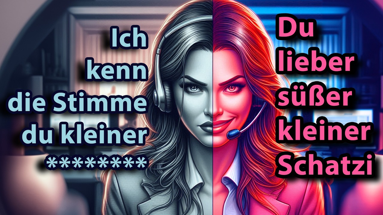 ☎️-Betrügerin erkennt meine Stimme, BELEIDIGT und FLIRTET mit mir