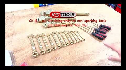 Cờ lê mỏ lết chống cháy nổ bằng hợp kim đồng made in Germany KS Tools