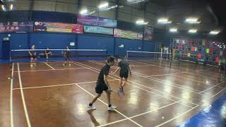 24 August 2023 Game 1 Permas Jaya play badminton 1 IMG E9731