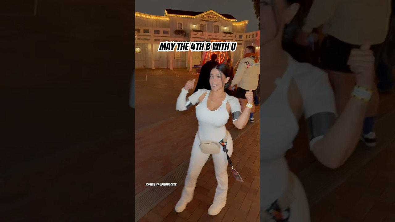 Ofc I went to Disneyland on May 4th #viralshort #may4thbewithyou #cosplay #foryou