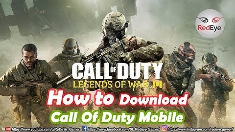 How To Download Call of Duty Mobile | ReDeYe |