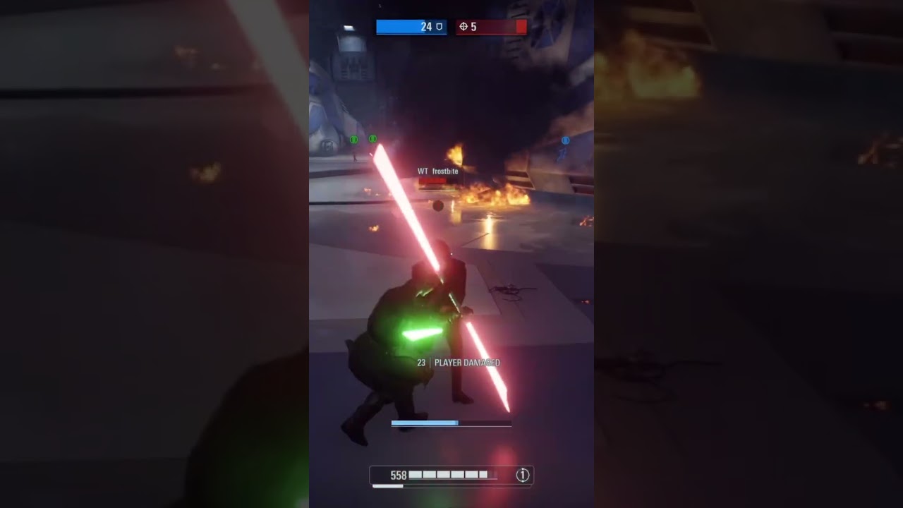 Maul Vs. Luke 