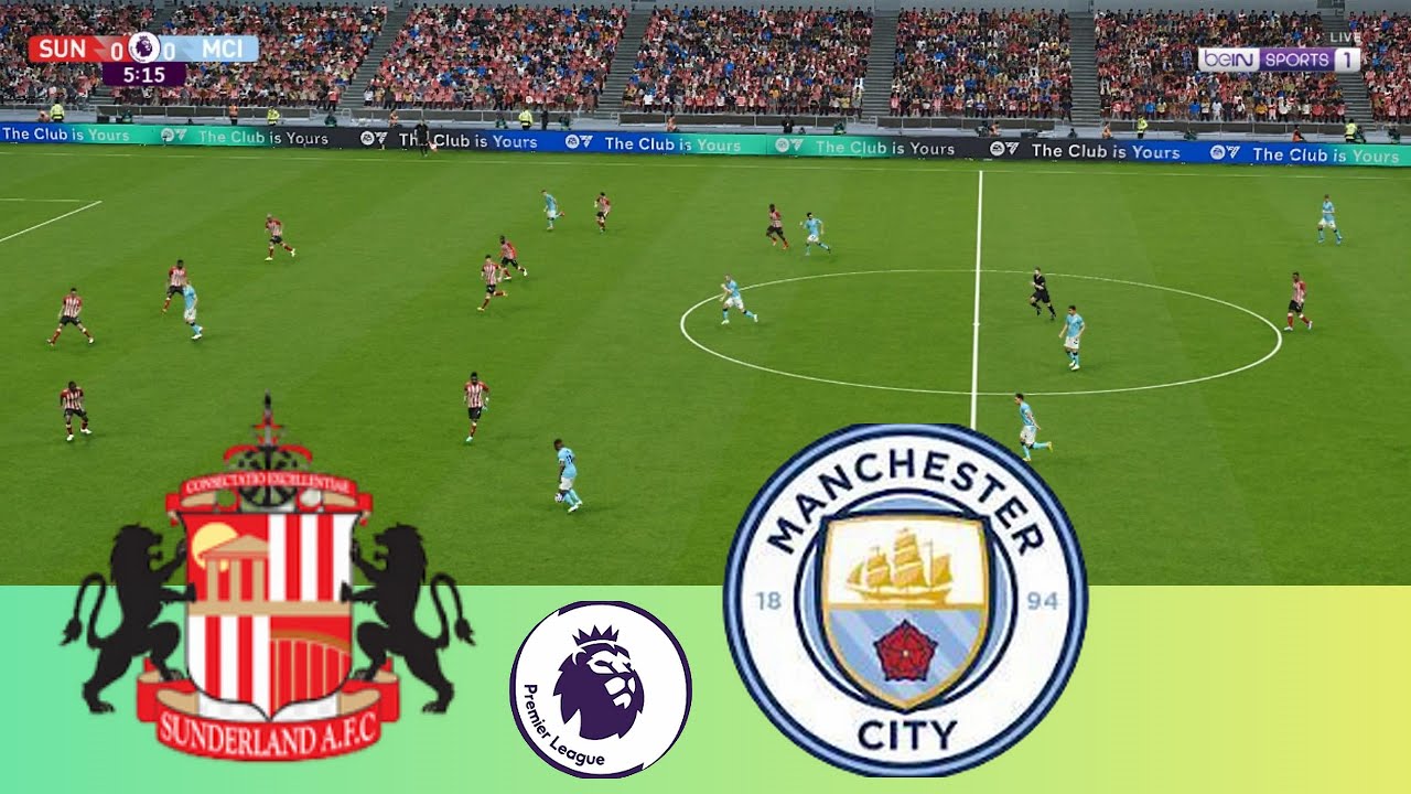 «Сандерленд» — «Манчестер Сити» 🔴 Прямая трансляция | Премьер-лига 2025 | PES 2021