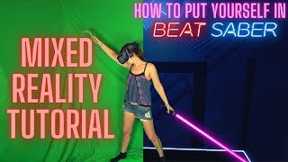 VR Mixed Reality Tutorial - How To Put Yourself in Beat Saber Using LIV! screenshot 3