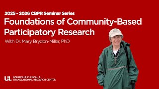 Foundations of Community-Based Participatory Research
