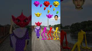 Dame tu chista alien..who is real head matching #shorts #vfx #youtubeshorts